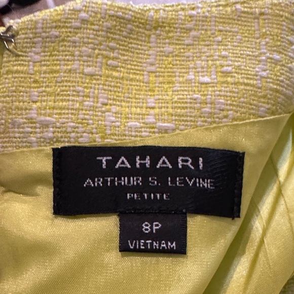 Tahari Tweed Sheath Midi Dress - Picture 2 of 8